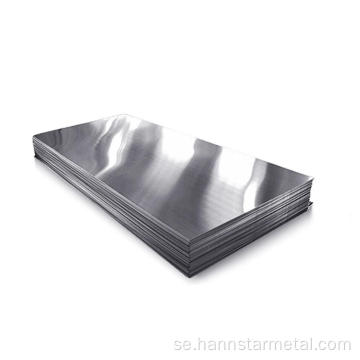 präglad aluminium rutig platta